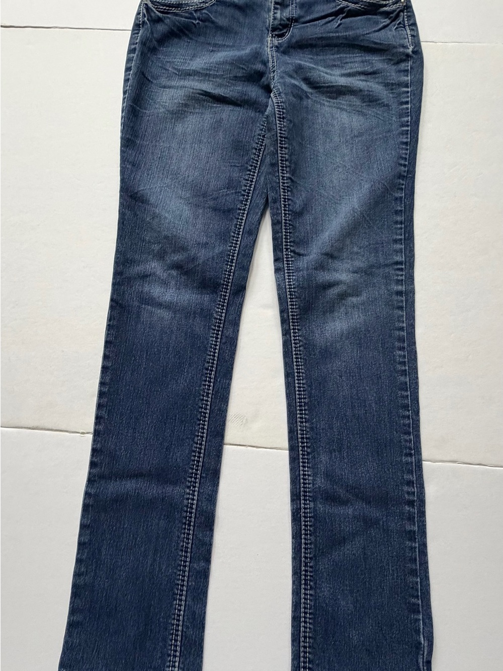 Earl Jeans Stretch Straight Leg Dark Indigo Women's Jeans